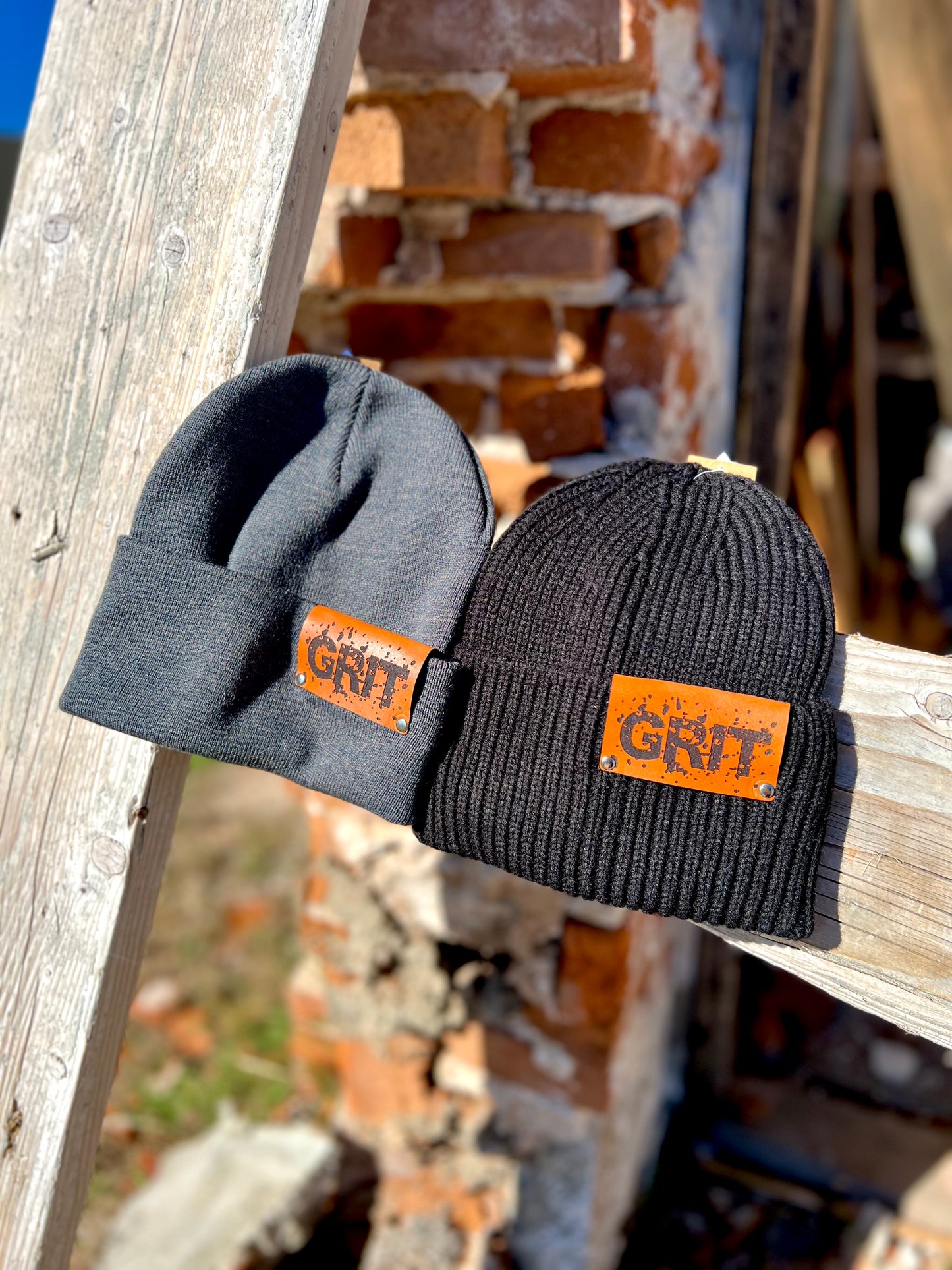 Custom Patched Beanies