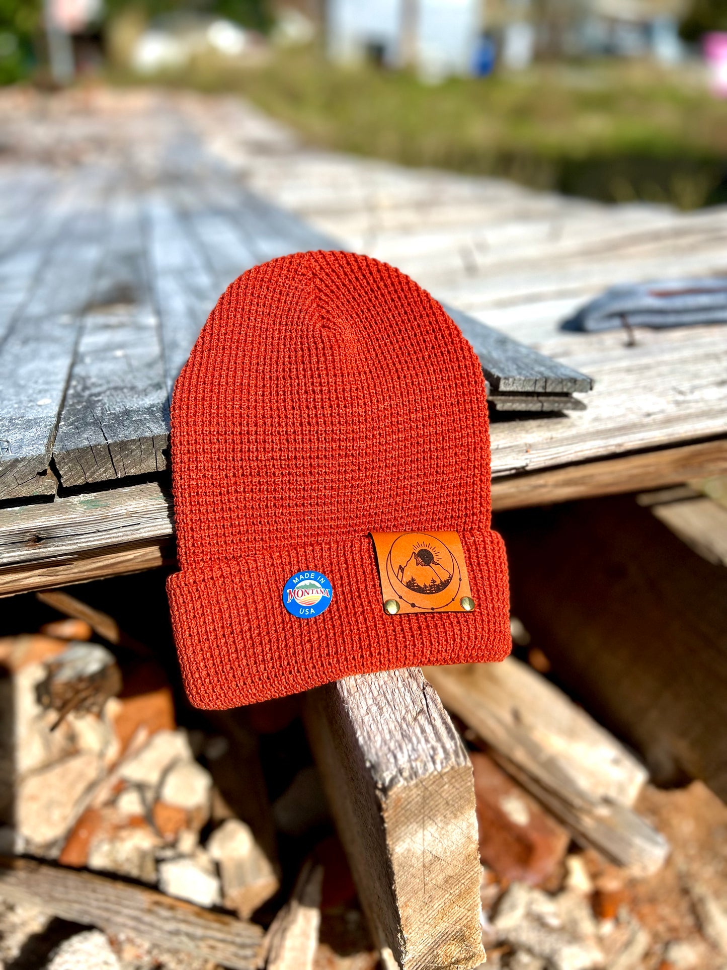 Custom Patched Beanies