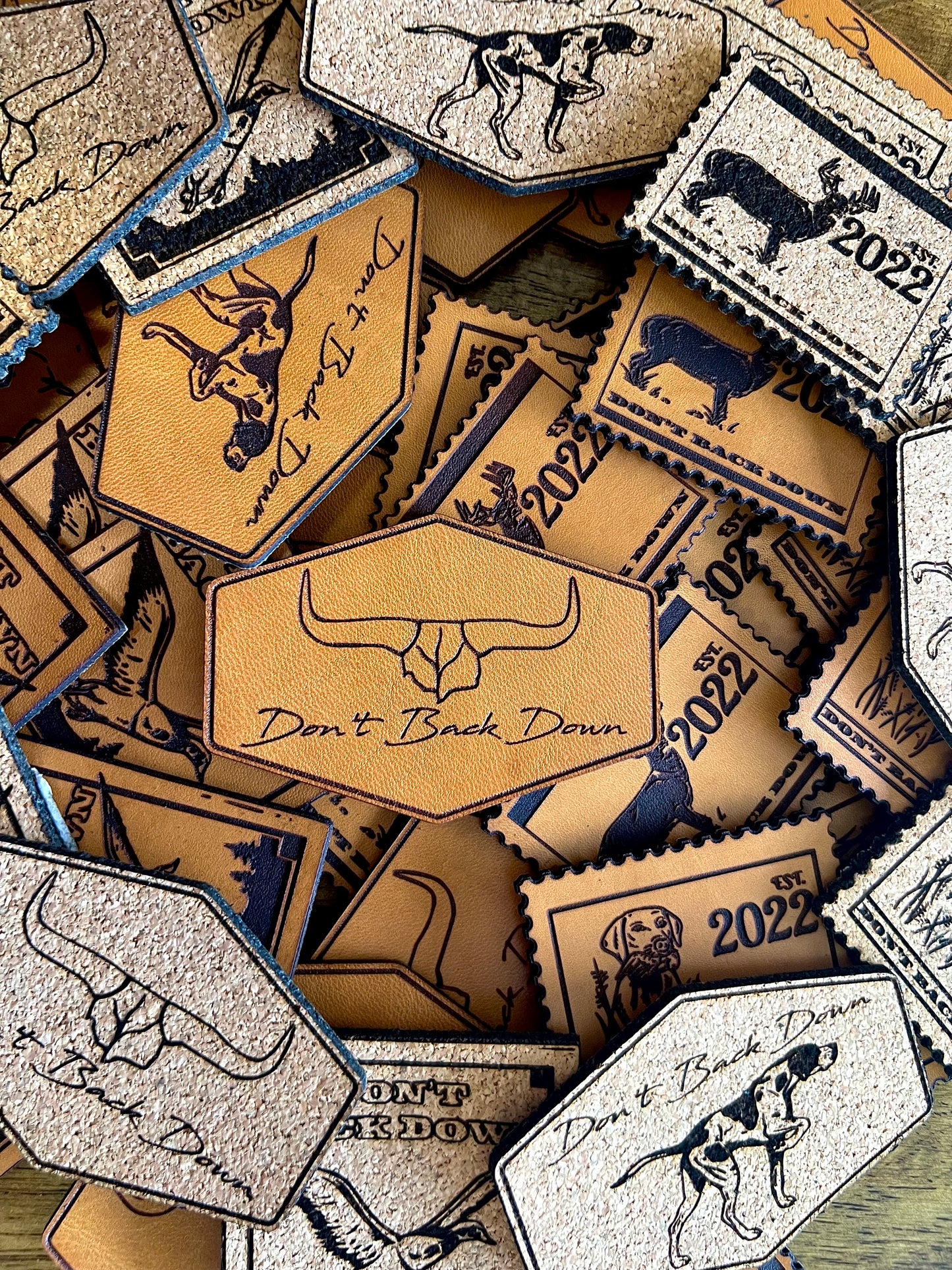 Leather/Organic Patches