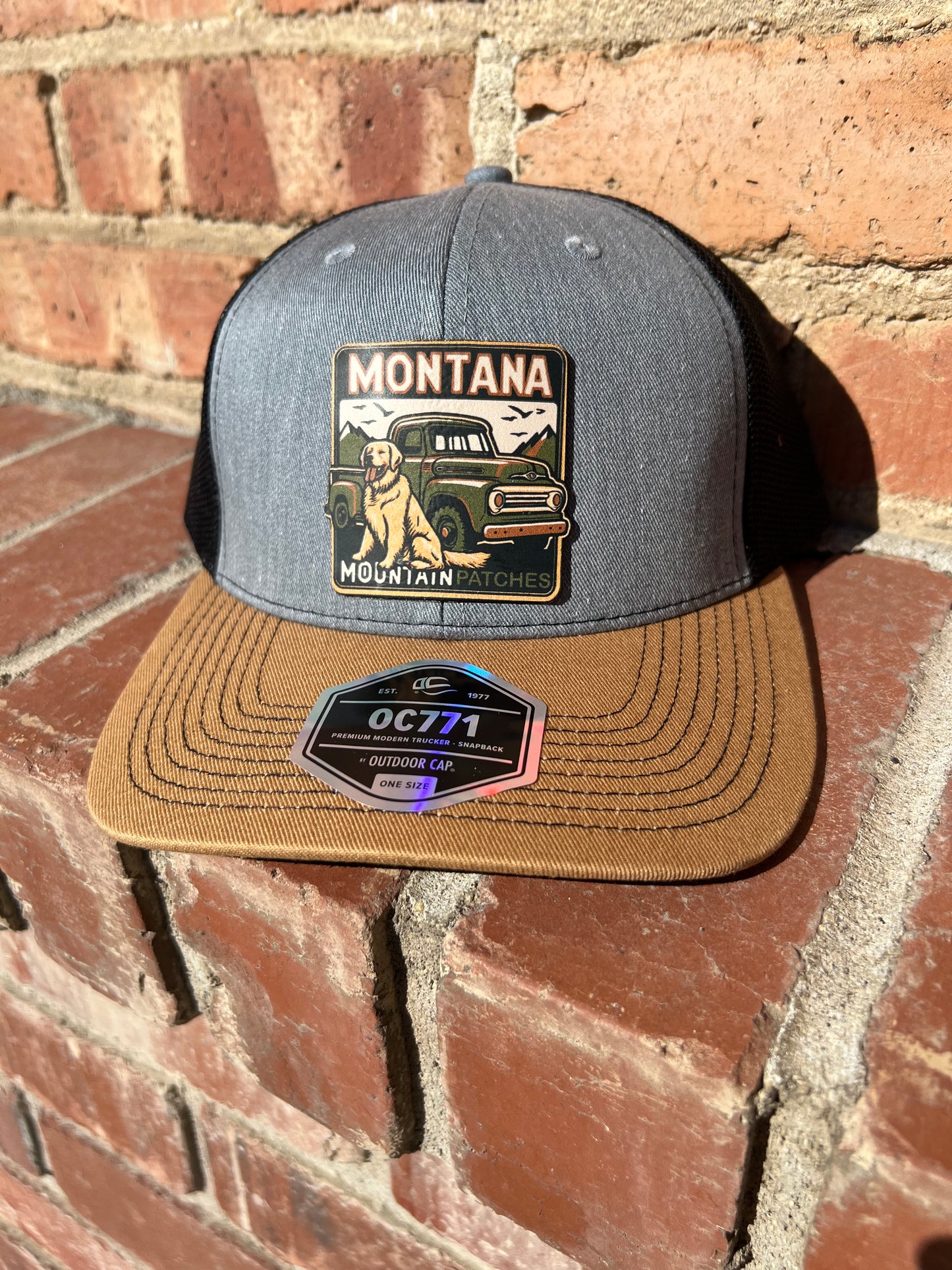 Custom Patched Hats