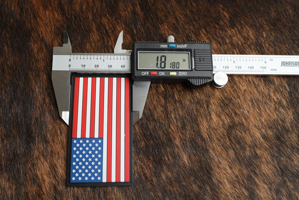 American Flag PVC Patches