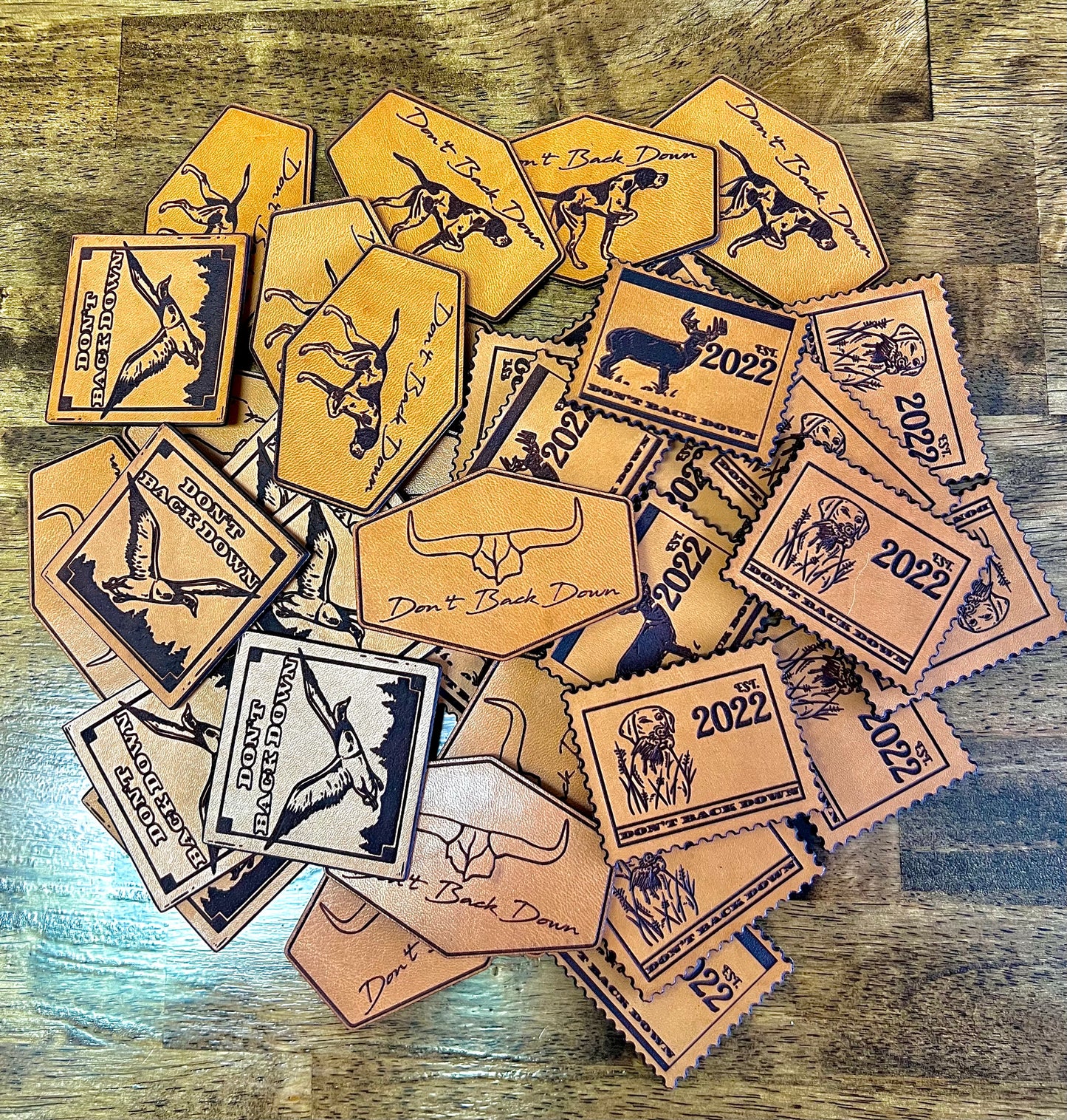 Leather/Organic Patches